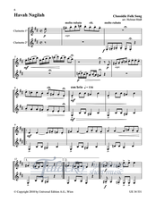 Klezmer Clarinet Duets